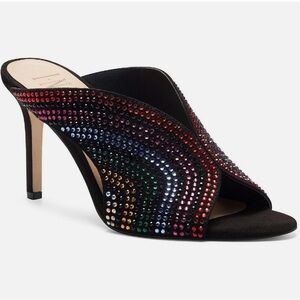 INC International Concepts Multicolor Rhinestone Heels